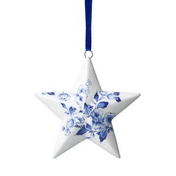 Floral star ornament