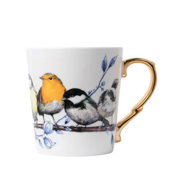 Garden bird mug
