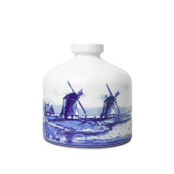 Round windmill vase