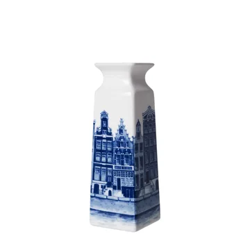 Square canal house vase
