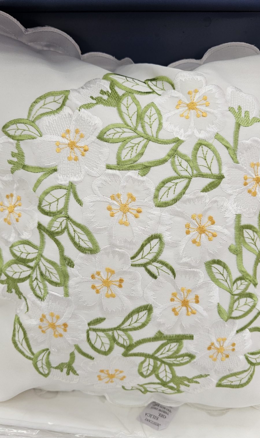 Floral Wreath Cushion Cover