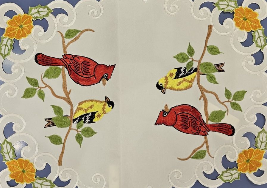 Cardinal & Goldfinch Placemat