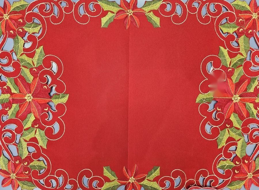 Poinsettia Placemat